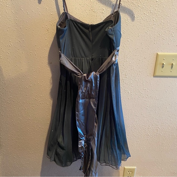 Sparkly Gray Dress M - Picture 4 of 7